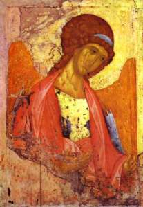 &quot;Archangel Michael&quot; Painting by Andrei Rublev From friendsofart.net